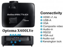 Máy chiếu Optoma X400LVe
