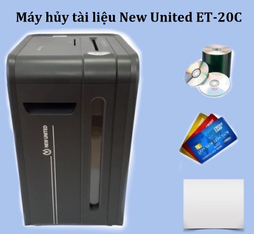 Máy hủy tài liệu New United ET-20C