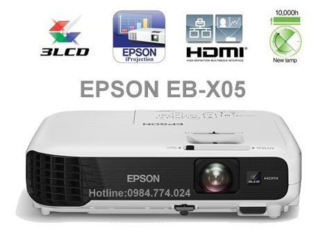 Đánh giá máy chiếu Epson EB-X05