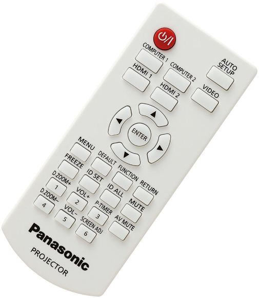 Hướng dẫn sử dụng remote máy chiếu Panasonic mới nhất
