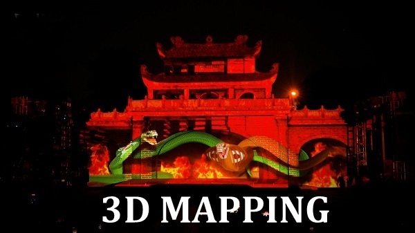 Máy Chiếu 3D Mapping - Công Nghệ Chiếu Hình Ảnh Hiện Đại