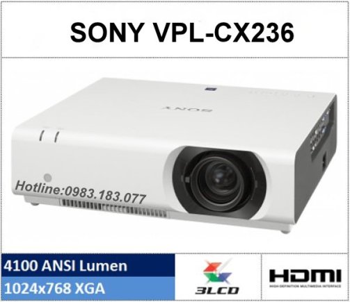 Đánh giá máy chiếu Sony VPL-CX236