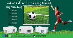 Top 5 Máy Chiếu BenQ Giá Rẻ “Cháy” Cùng Euro 2024