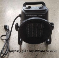 Quạt sấy gió nóng Mitsuta ZB-ET2C