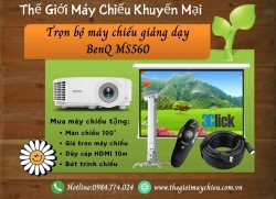 Trọn bộ máy chiếu BenQ MS560