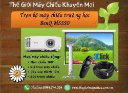 Trọn bộ máy chiếu BenQ MS550