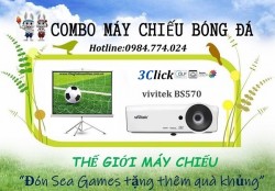 Combo máy chiếu bóng đá Vivitek BS570