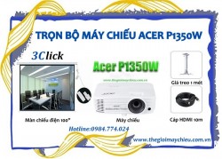 Trọn bộ máy chiếu văn phòng Acer P1350W