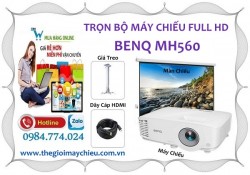 Trọn bộ máy chiếu Full HD BenQ MH560