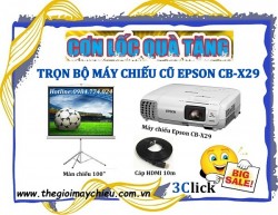 Trọn bộ máy chiếu cũ Epson CB-X29