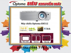 Trọn bộ máy chiếu Full HD Optoma EH512