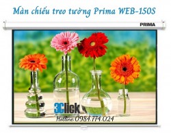 Màn chiếu treo tường Prima WEB-150S