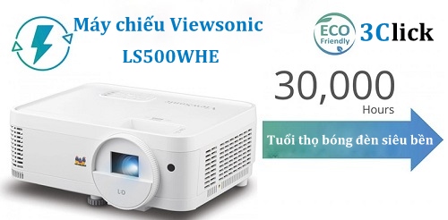 Trọn bộ máy chiếu văn phòng Viewsonic LS500WHE