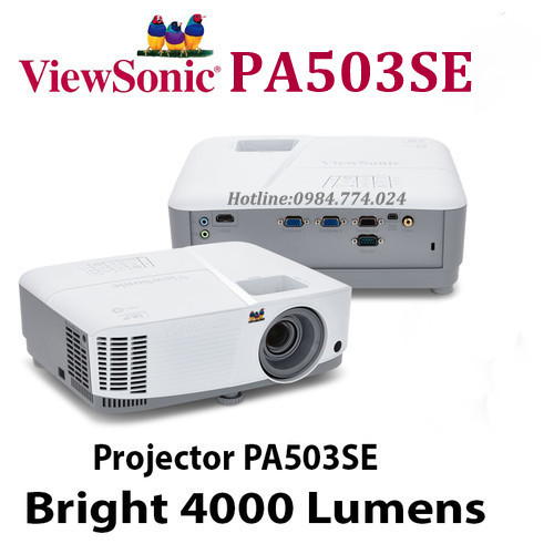 Combo trọn gói máy chiếu lớp học Viewsonic PA503SE