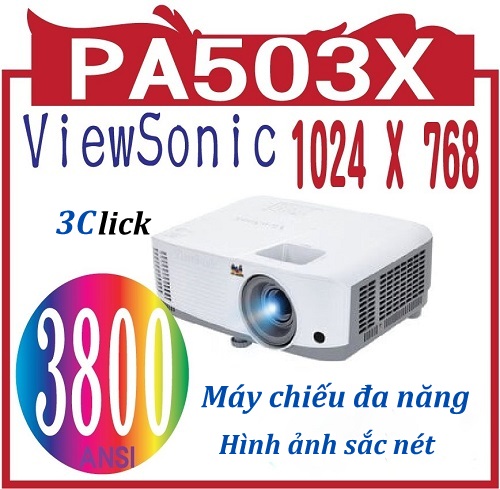 Combo máy chiếu bóng đá Viewsonic PA503X