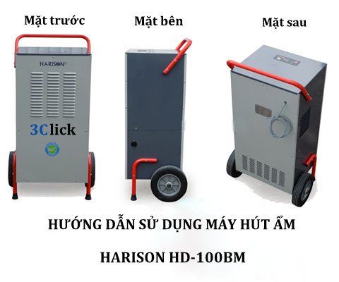 Hướng dẫn sử dụng máy hút ẩm Harison HD-100BM