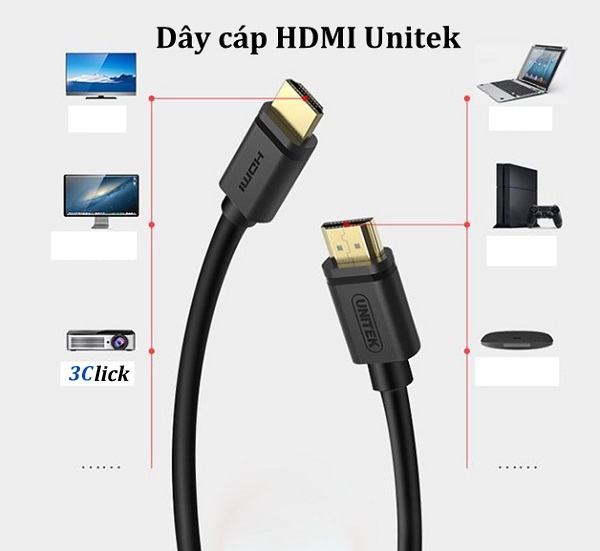 Dây cáp HDMI Unitek 15m