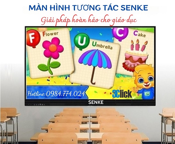 Giải pháp màn hình tương tác thông minh dùng cho giáo dục