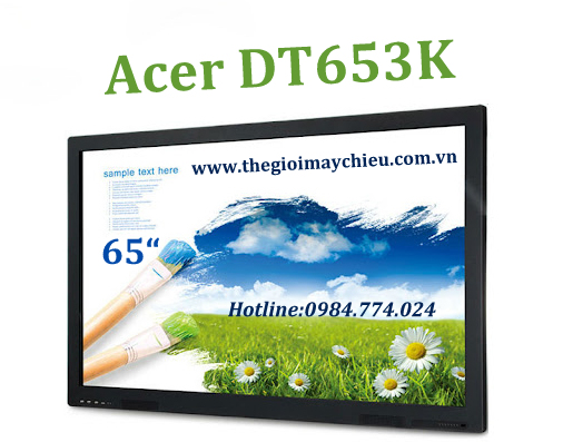 Màn hình tương tác Acer DT653K