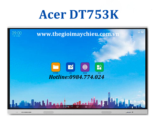 Màn hình tương tác Acer DT753K