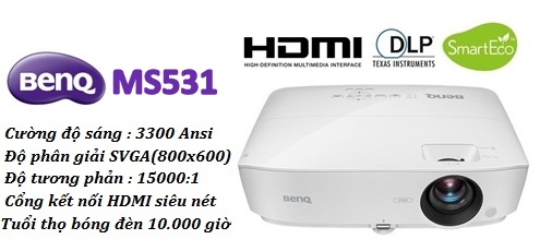 Mua máy chiếu BenQ MS531 ở đâu tốt?