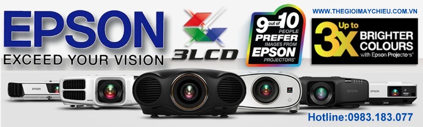 Top máy chiếu Epson tốt nhất cho mọi nhu cầu hiện nay