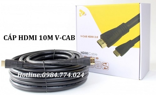 Dây cáp HDMI 10m V-CAB